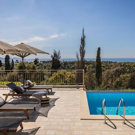Luxury Villa Karmaniolos Fiskardo Kefalonia Экстерьер фото