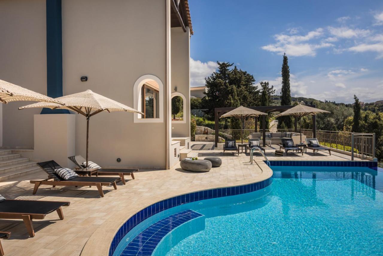 Luxury Villa Karmaniolos Fiskardo Kefalonia Экстерьер фото