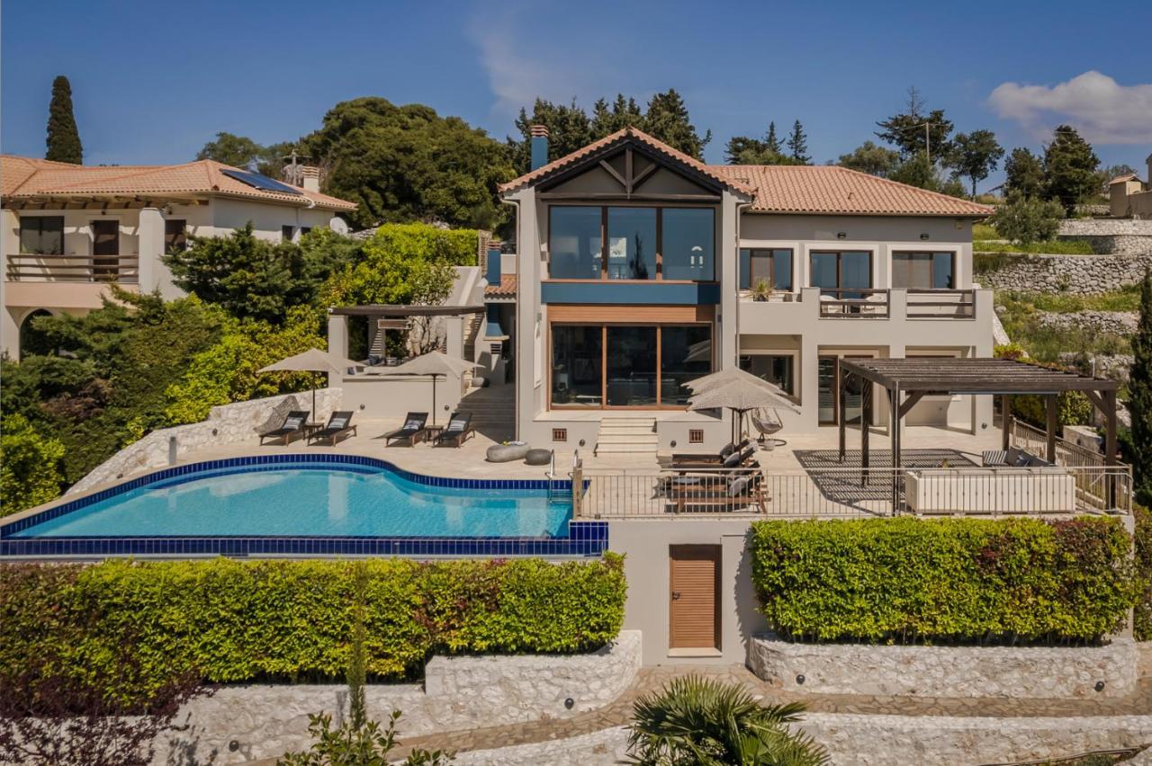 Luxury Villa Karmaniolos Fiskardo Kefalonia Экстерьер фото