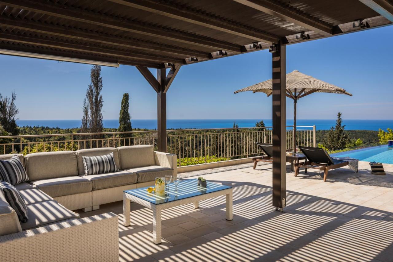 Luxury Villa Karmaniolos Fiskardo Kefalonia Экстерьер фото