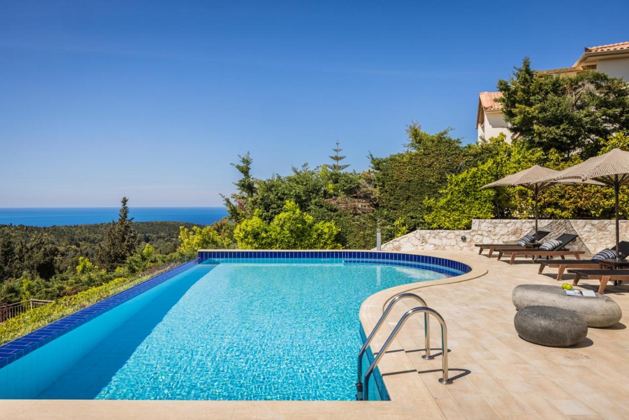 Luxury Villa Karmaniolos Fiskardo Kefalonia Экстерьер фото
