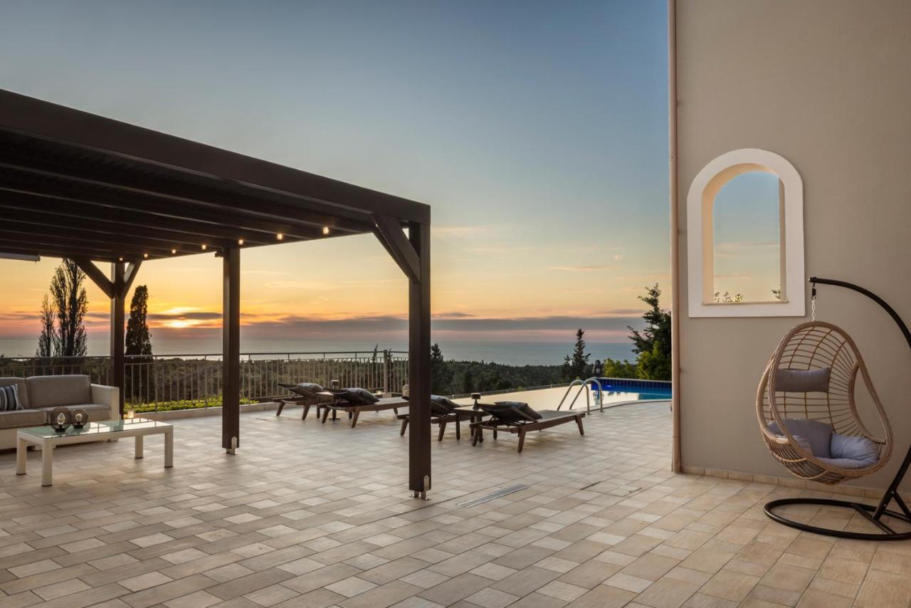 Luxury Villa Karmaniolos Fiskardo Kefalonia Экстерьер фото