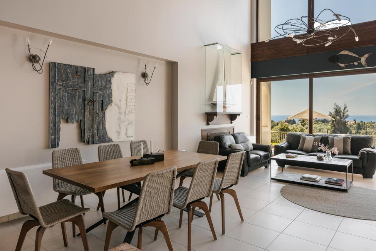Luxury Villa Karmaniolos Fiskardo Kefalonia Экстерьер фото