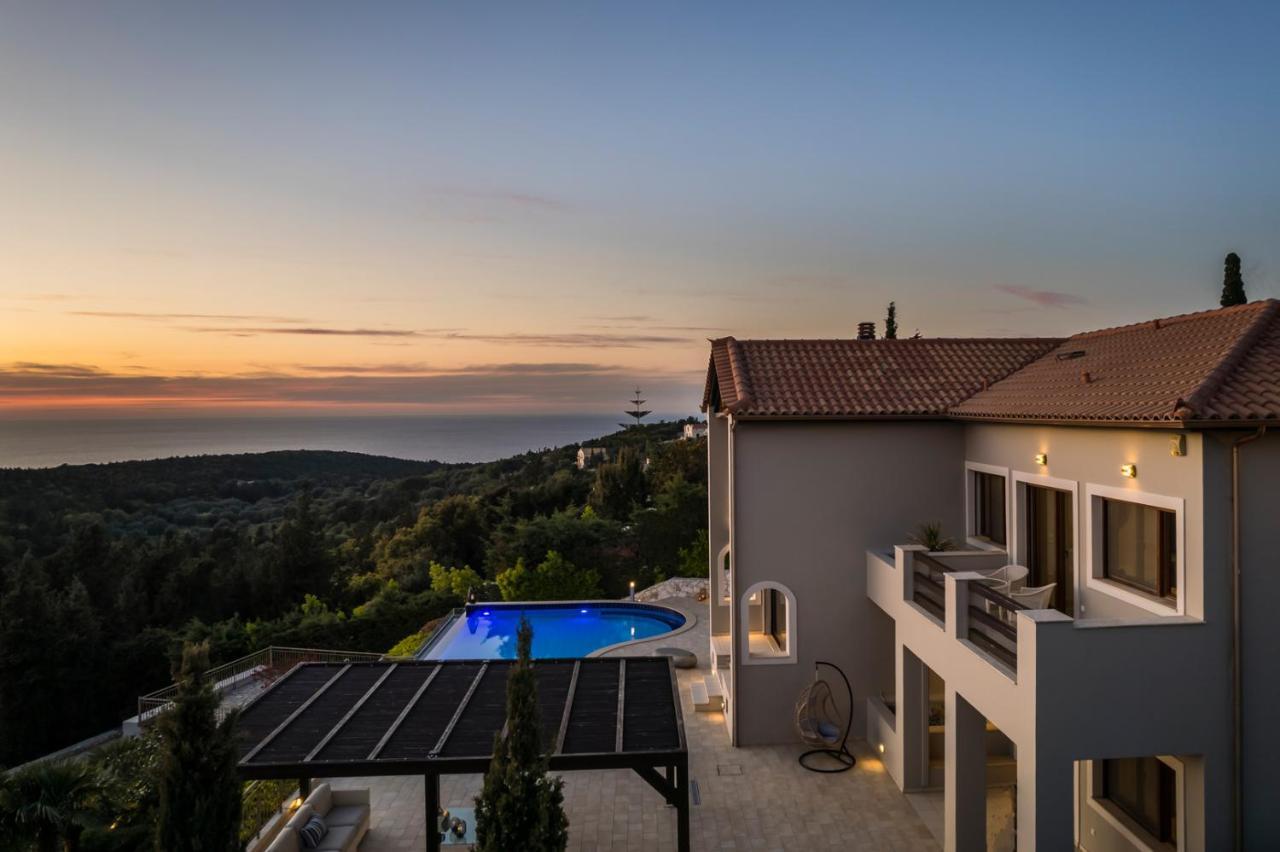 Luxury Villa Karmaniolos Fiskardo Kefalonia Экстерьер фото
