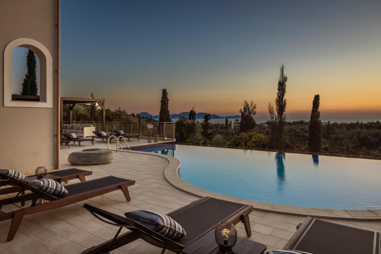 Luxury Villa Karmaniolos Fiskardo Kefalonia Экстерьер фото