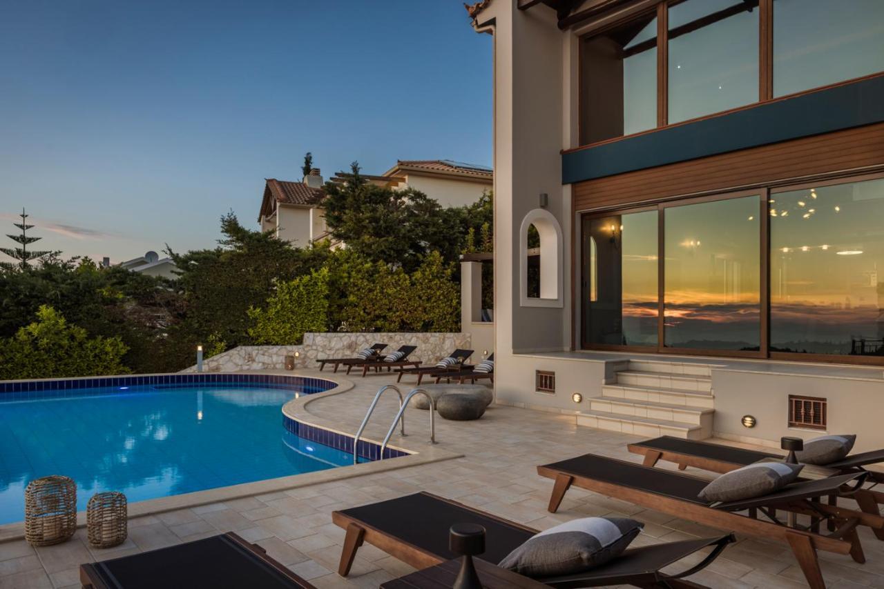 Luxury Villa Karmaniolos Fiskardo Kefalonia Экстерьер фото