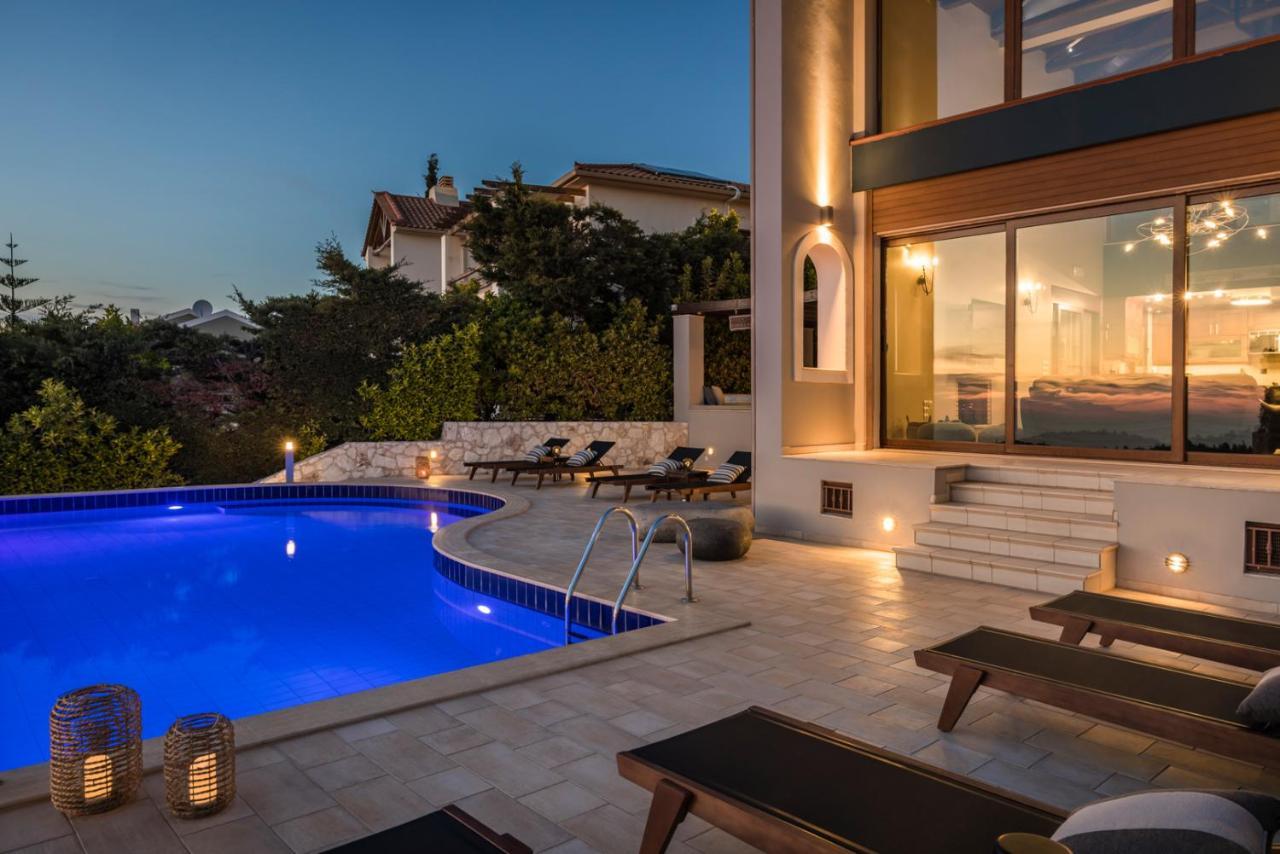 Luxury Villa Karmaniolos Fiskardo Kefalonia Экстерьер фото